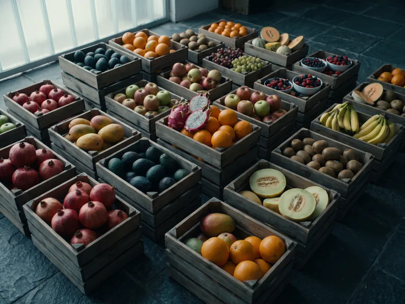 Fresh fruit sourced by Rebel Global Trade